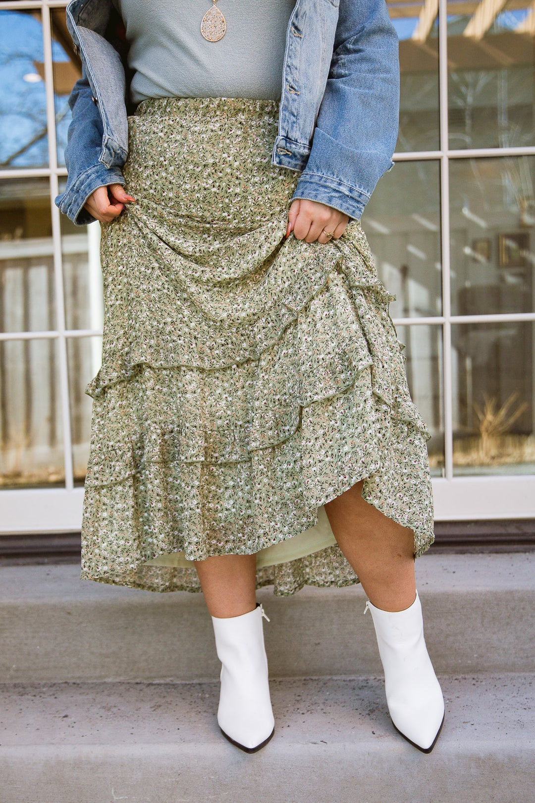 Floral Visions Skirt