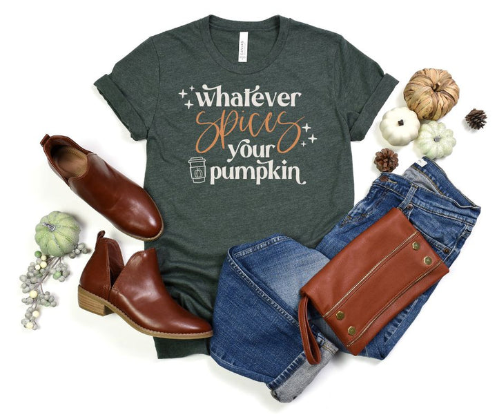 PREORDER: Whatever Spices Your Pumpkin Graphic Tee