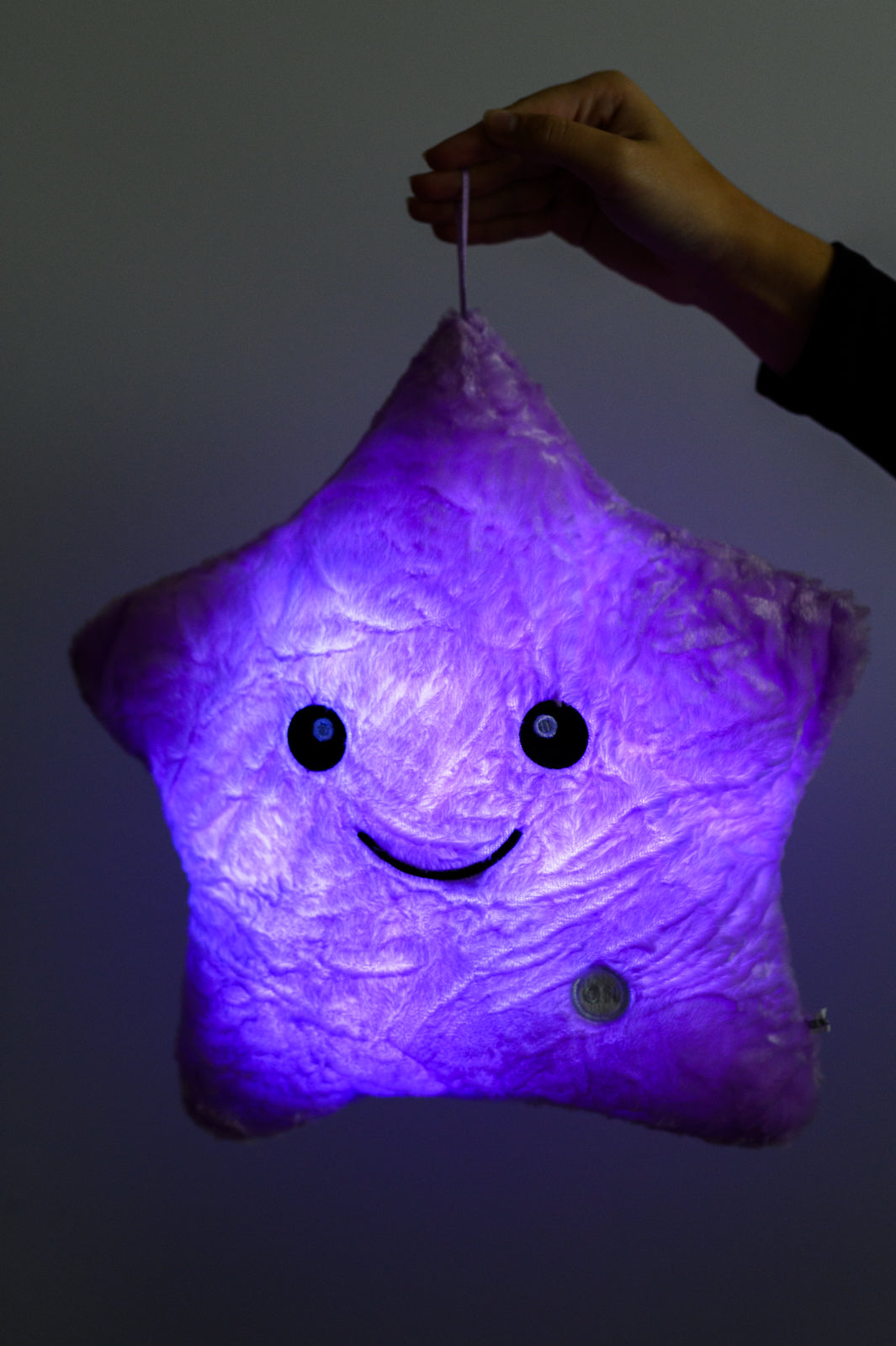 LED Glow Stars In Pink