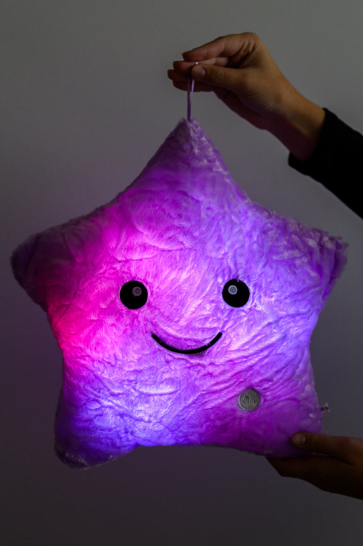 LED Glow Stars In Blue