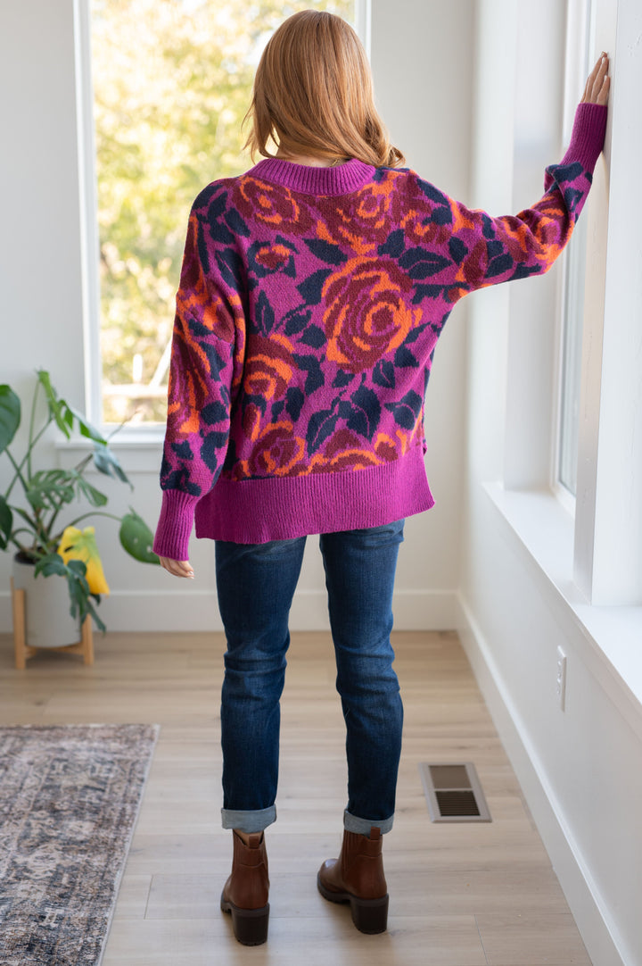 Rosie Posey Floral Sweater